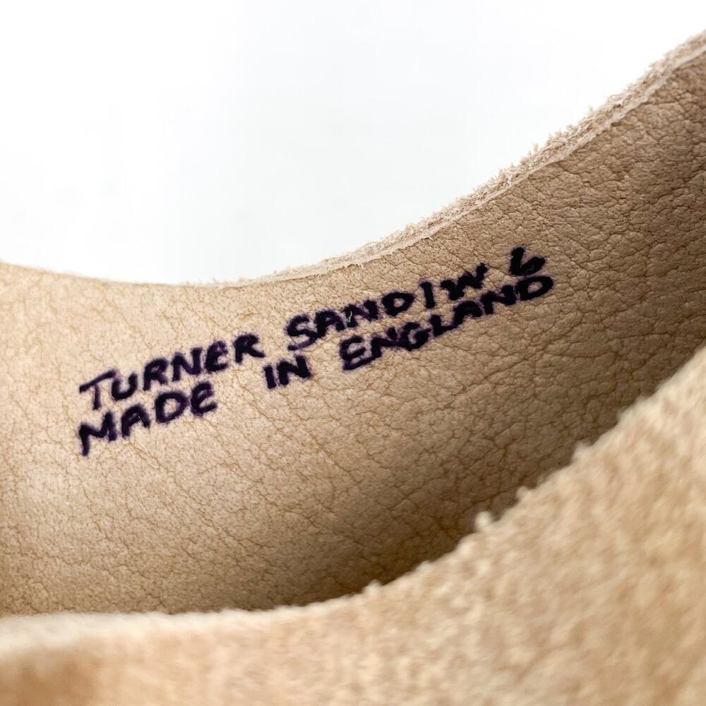 Crown Northampton Turner Apron Shoe Tan‎ Suede Lace Up Sz 6 UK / 9 US Women's - Picture 9 of 9